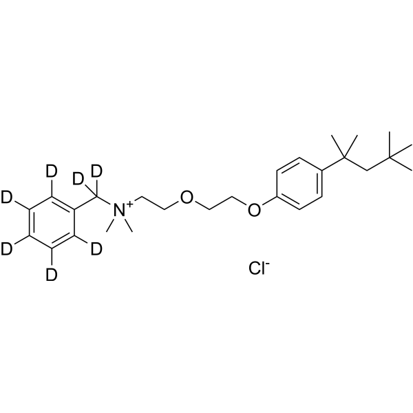 Benzethonium-d7 chloride (Benzethonium d7 (chloride))